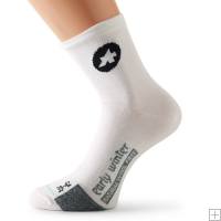 Assos S7 Early Winter Socks White Panther
