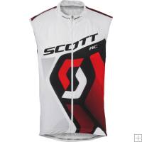 Scott RC Pro Gilet White/ Red