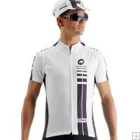Assos Mille Short Sleeve Jersey White Panther