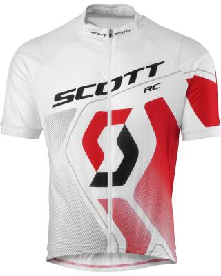 Scott RC Pro Jersey Short Sleeve White