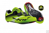 Northwave Extreme Tech Plus Shoes Fluo Green 2015