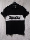 Santini Italien Downtown Kurzarm Poloshirt