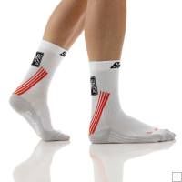 Santini Comp 3/4 Socks Red