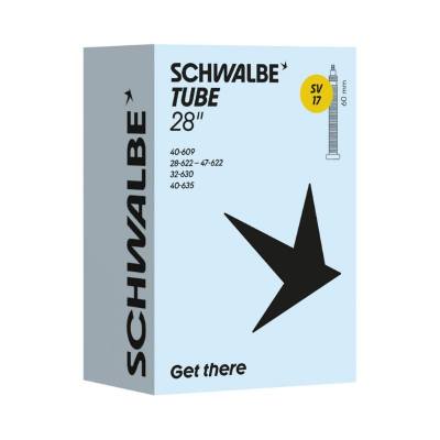 Schwalbe 700x28/47c Presta 60mm Tube