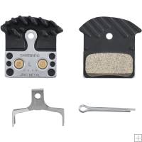 Shimano J04C XTR Sintered Disc Brake Pads With Fins