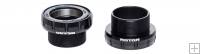 Rotor BSA30 Bottom Bracket 68/73mm Steel Black