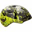 Lazer NutZ KinetiCore Helmet Black Flash Yellow Uni-Youth