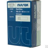 Nutrak 700 x 25 - 32C (27 x 1-1/4 inch) Schrader inner tube