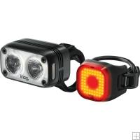 Knog Blinder Road 400 Front and Mini Square Rear Light