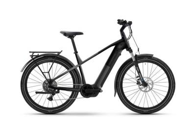 Haibike Trekking 3 Electric Bike High Dark Silver Stardust