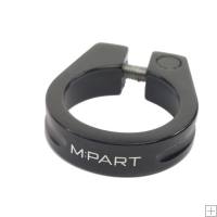 M:Part: Threadsaver seat clamp 34.9 mm, black