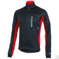 Pearl Izumi Elite Infinity Softshell Jacket Black / Red Mens