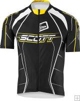 Scott RC Pro Short Sleeve Jersey (Black / Yellow)