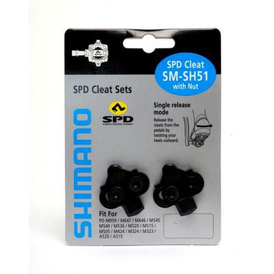 Shimano SH51 MTB SPD cleats