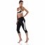 Santini Womens Fair 3/4 Knickers Black