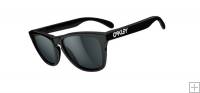 Oakley Frogskins Polished Black Grey Lens