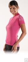 De Marchi Ladys Pink Short Sleeve Jersey