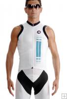 Assos NS Super Leggera Sleeveless Jersey Blue Calypso