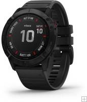 Garmin Fenix 6X Pro GPS Watch Black With Black Band