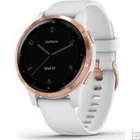 Garmin Vivoactive 4S GPS Smartwatch White With Rose Gold