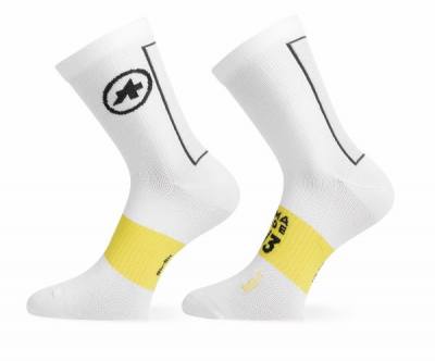 Assos Spring Fall Socks Holy White