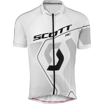 Scott RC Pro Jersey Short Sleeve White/ Light Grey