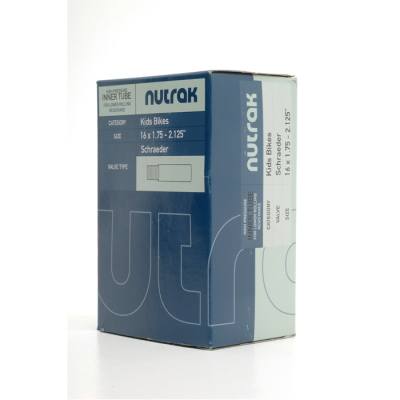 Nutrak 16 x 1.75 - 2.125 inch Schrader inner tube