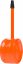 Tubolito Tubo 700C Road 60mm Presta Valve Orange (700 x 23-35mm)