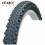 KranX Rush Semi-Slick MTB Tyre Black 26 x 2.00" (Wired)