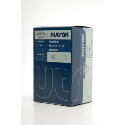 Nutrak 12 x 1.75 - 2.125 inch Schrader inner tube