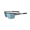 Tifosi Intense Sunglasses Crystal Smoke Bright Blue Lens