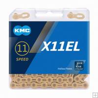 KMC X11EL TI-N 11 Speed Gold Chain 118L