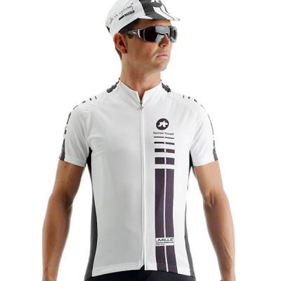 Assos Mille Short Sleeve Jersey White Panther