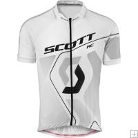 Scott RC Pro Jersey Short Sleeve White/ Light Grey