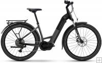 Haibike Trekking 3 Electric Bike Low Step Dark Silver Stardust Haibike Trekking 3 Electric Bike Low Step Dark Silver Stardust
