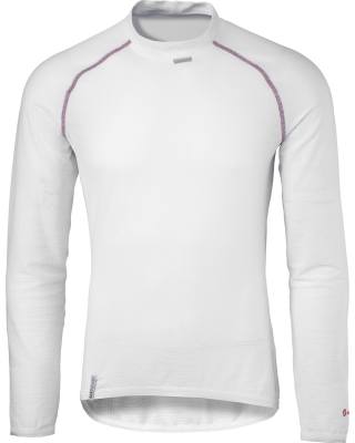 Scott Next To Skin L/Sleeve Base Layer White