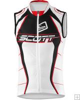 Scott RC Pro Sleeveless Jersey (White / Chinese Red)