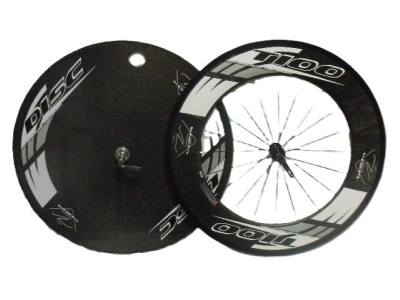 4ZA T100 Front Tubular And Rear Disc Wheelset Shimano/Sram