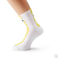 Assos Mille Summer Socks Yellow Volt