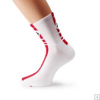 Assos Mille Summer Socks Red Swiss