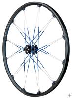 Crank Brothers Cobalt 3 Wheelset XC Black Blue 15/135mm