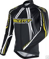 Scott RC Pro Long Sleeve Jersey Black/Yellow