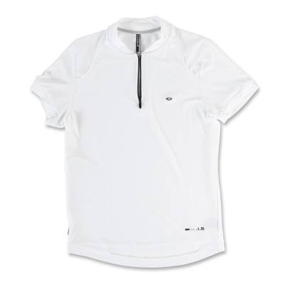 Assos Dopo Bici Activity Short Sleeve Polo Shirt White