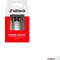 Vittoria Tubeless Valve Set Brass Silver 60mm (2 Pcs)