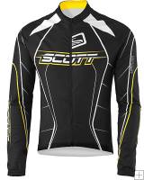 Scott RC Pro Longsleeve Jersey (Black / Yellow)