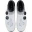 Shimano RC702 White Wide Fitting Road Shoes