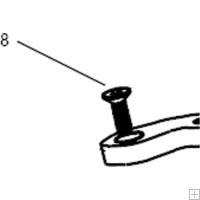 Profile Design: Bolt M6 x 18 flat head countersunk