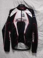 Scott RC Pro Longsleeve Jersey (Black / Chinese Red)