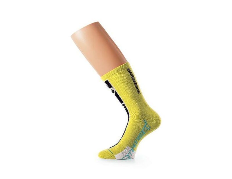 Assos S7 Intermediate Socks Yellow