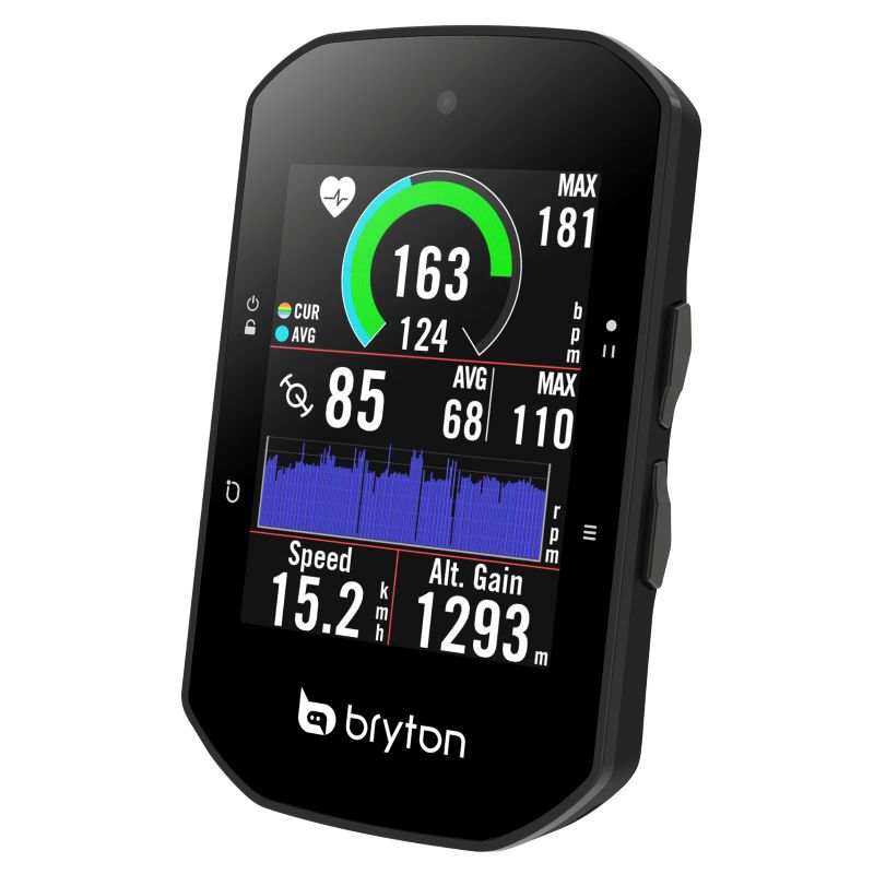 Bryton S500T GPS Cycle Computer Bundle Speed/Cadence/Heart R...